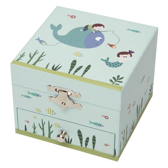 Coffret musique cube figurine ballerine