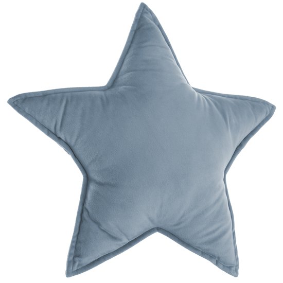 Coussin étoile Bleu Gris  de Atmosphera