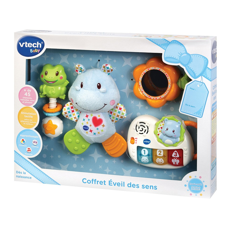 Coffret Naissance Eveil Des Sens Bleu De Vtech Jouets D Activites Aubert Coffret Naissance Eveil Des Sens Bleu De Vtech Jouets D Activites Aubert