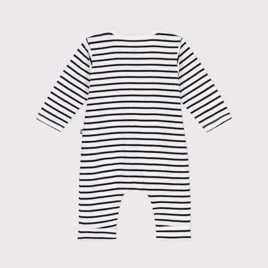 Combinaison longue en tubique Smoking  de Petit Bateau Combinaison longue en tubique Smoking  de Petit Bateau