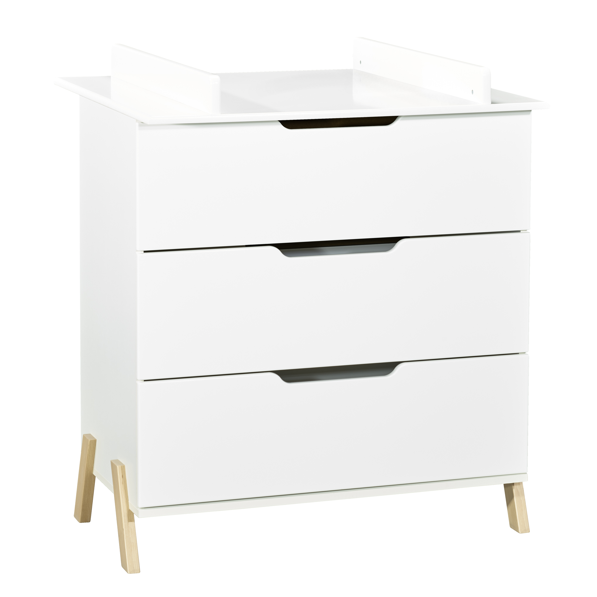 Natural commode 3 tiroirs Sauthon Baby's Sweet Home, Commodes Aubert