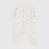 Combinaison ouatinée bébé en coton imprimé pingouins