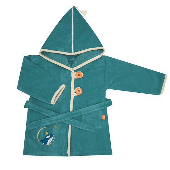 Peignoir Orque Océan 2-4 ans de L'Oiseau Bateau