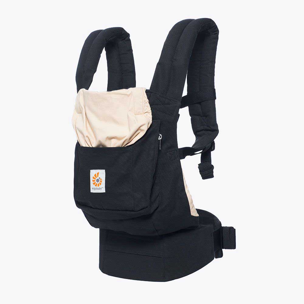 Porte-bébé avec bavoir lavable Flip 4 en 1 INFANTINO - noir, Puériculture