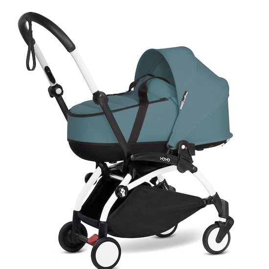 Matrix 2 Poussette Trio ISOFIX Nacelle Siège auto Poussette Canne Parasol  12 cercles turquoises & beige