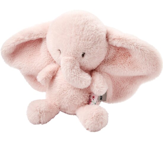 Peluche éléphant Fanfan Rose  de Nattou Peluche éléphant Fanfan Rose  de Nattou