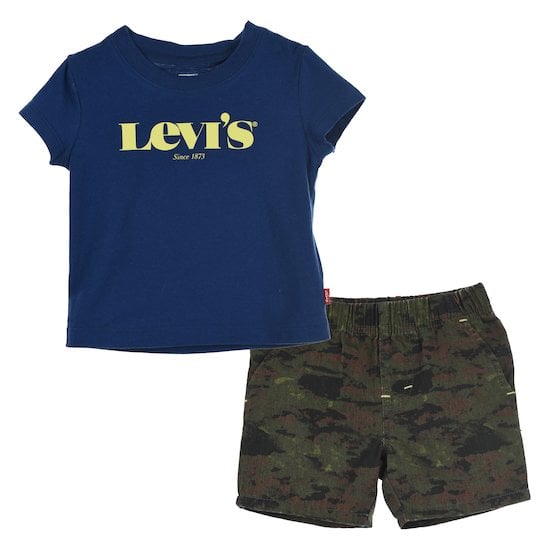 Ensemble tee-shirt et short Camouflage  de Levi's Kids