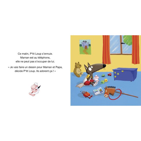 P'tit Loup fait des bêtises   de AUZOU