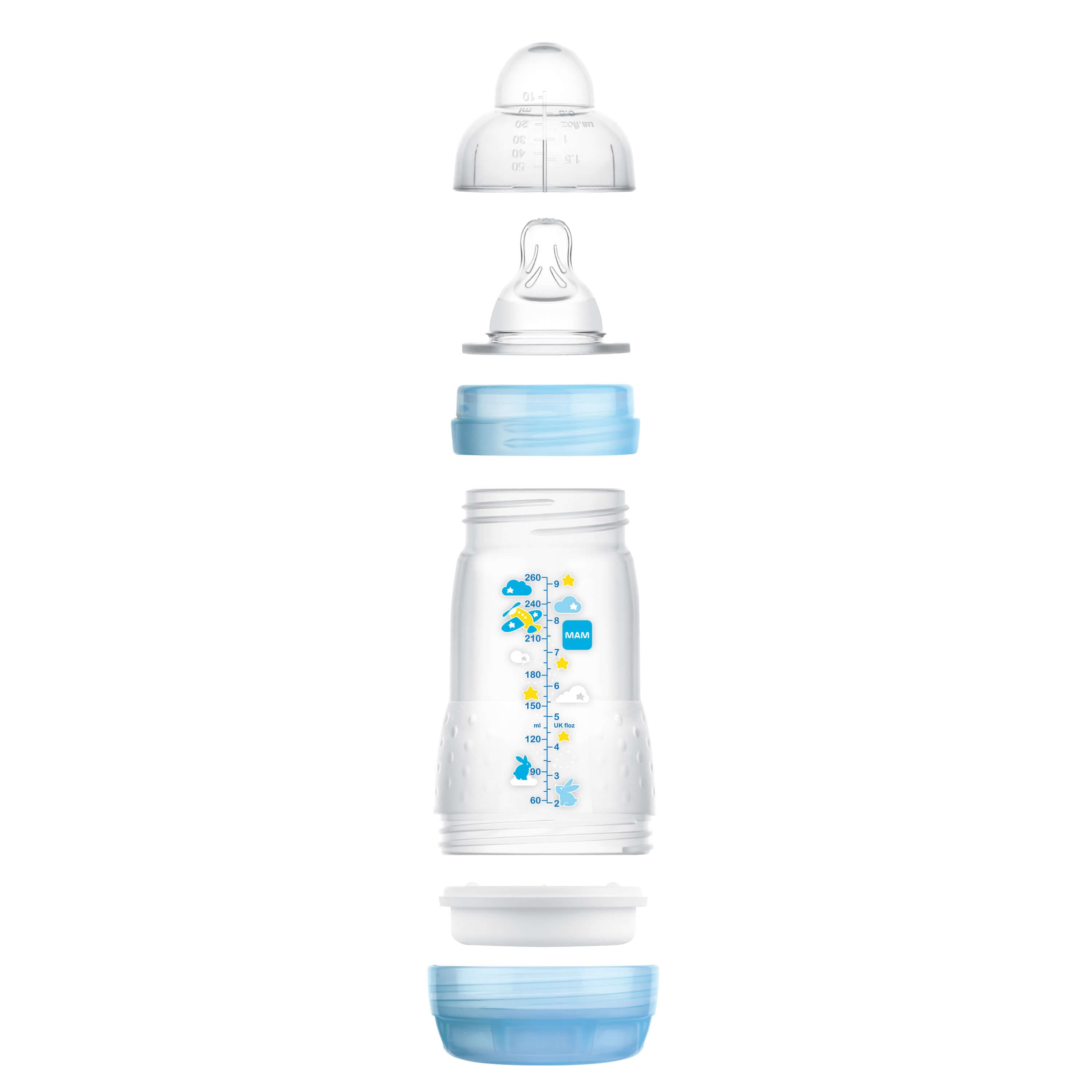 MAM Easy Start Anti-Colic biberon 260ml 2+ mois Girl à petit prix