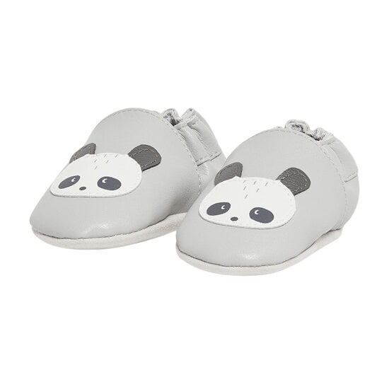 Chaussons en cuir Panda  de P'tit bisou