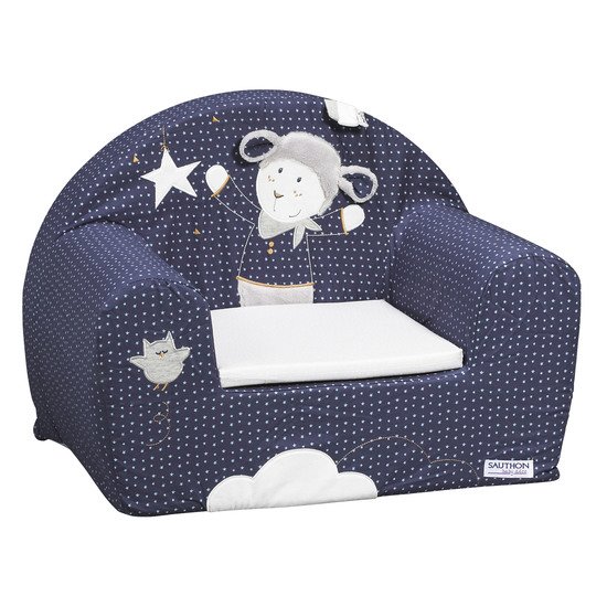 Merlin fauteuil club Bleu  de Sauthon Baby's Sweet Home