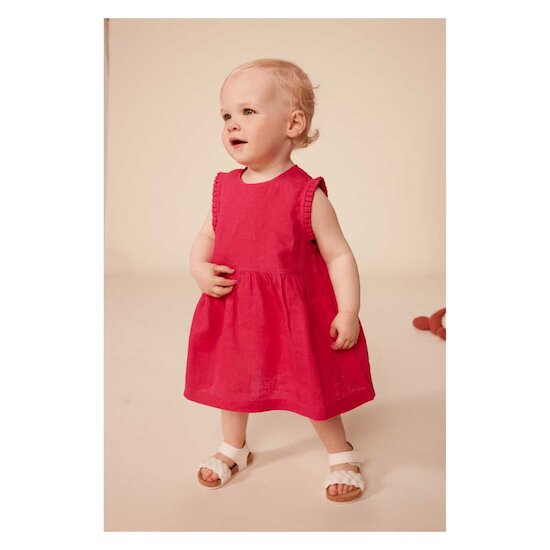 Robe sans sales manche fille