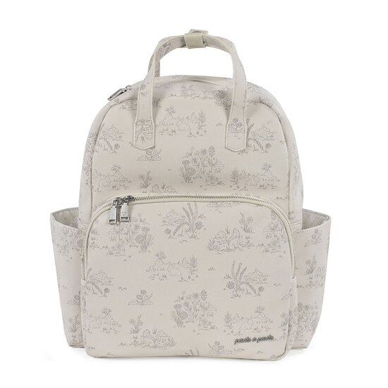 Sac à dos imprimé toile de jouy Cream  de pasito a pasito Sac à dos imprimé toile de jouy Cream  de pasito a pasito