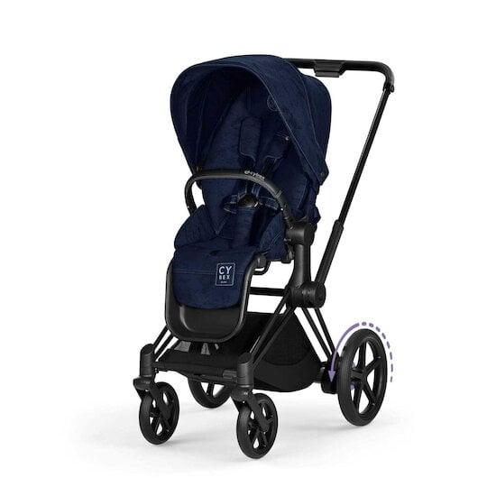 Pack Siège - Priam 4 e-Priam 2 Rebellious Luxury Blue  de CYBEX