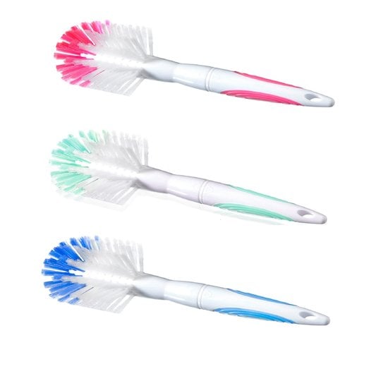 Goupillon Biberon 3pcs Nettoyage Biberon Brosse Silicone Biberon Tétine  Nettoyage Brosse Rotatif - Anti-Rayures / Seche Vite (Bleu) : :  Bébé et Puériculture