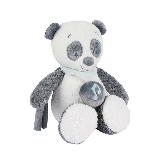 Loulou, Lea & Hippolyte mini musical panda Panda  de Nattou