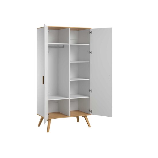 Nautis armoire 2 portes Blanc  de Vox Nautis armoire 2 portes Blanc  de Vox