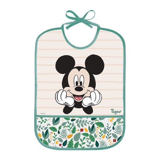 Bavoir EVA imperméable Mickey  de Tigex