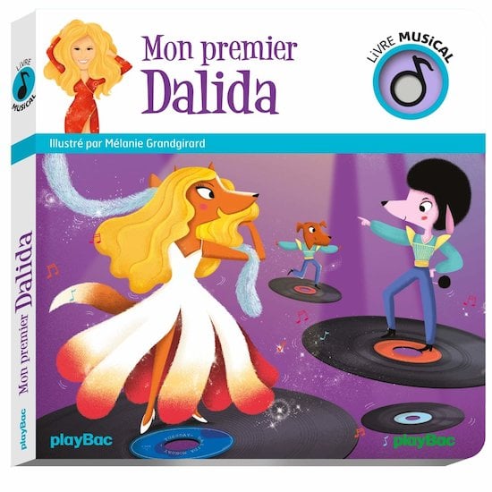 Livre musical Mon premier Dalida  de PlayBac