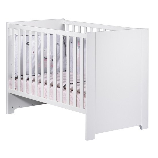 Loft Blanc lit 60x120 Blanc  de Sauthon Baby's Sweet Home