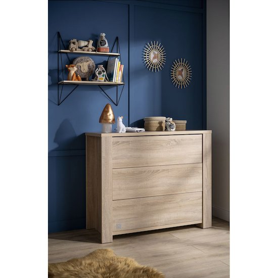 Antonin Commode 3 tiroirs Bois  de Sauthon Baby's Sweet Home Antonin Commode 3 tiroirs Bois  de Sauthon Baby's Sweet Home
