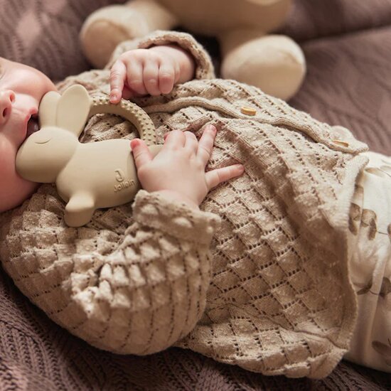 Anneau de dentition Caoutchouc Nougat  de Jollein