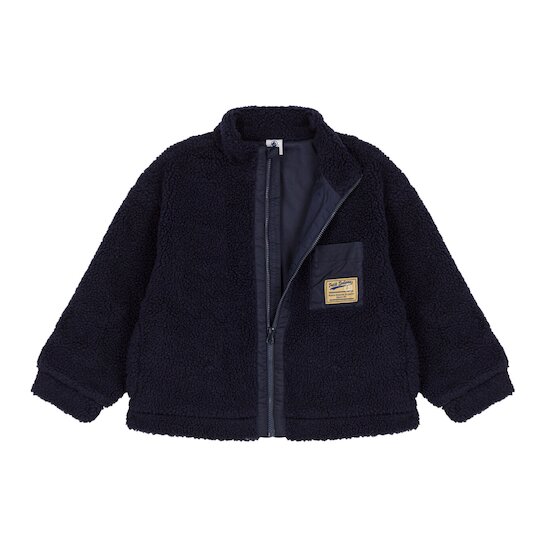 Veste en fausse fourure Smoking Petit Bateau Vestes manteaux Fille Aubert