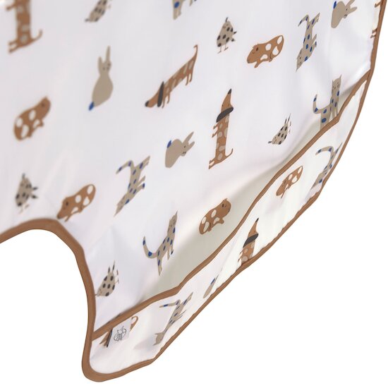 Lot de 2 bavoirs manches longues avec poche Little Mateys Royal Bleu  de Lässig  Lot de 2 bavoirs manches longues avec poche Little Mateys Royal Bleu  de Lässig