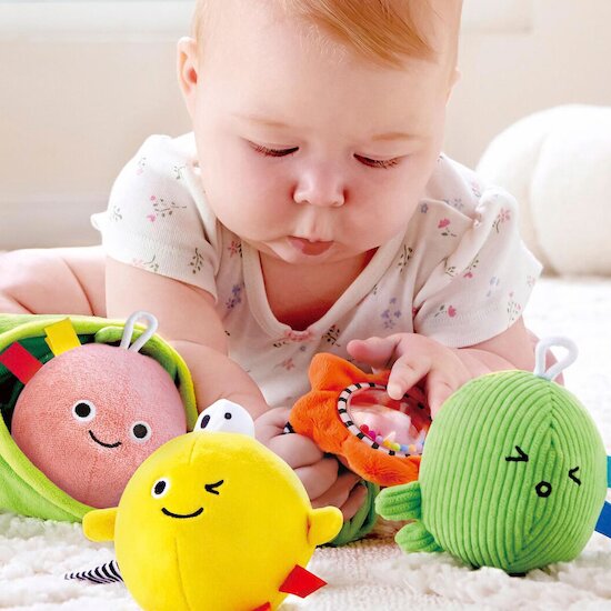 Hochet 3 petits pois   de Hape