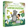 Dysney Baby - Mon Premier Livre Puzzle - 5 puzzles 4 pièces - Baloo et la Jungle
