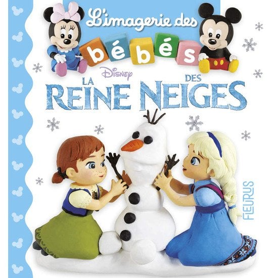 L'imagerie des bébés la Reine des Neiges Bleu  de Fleurus