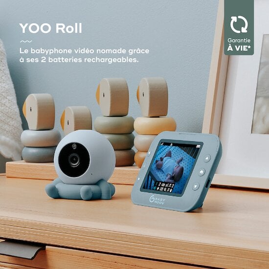 Babyphone Vidéo sans fil YOO Roll   de Babymoov Babyphone Vidéo sans fil YOO Roll   de Babymoov