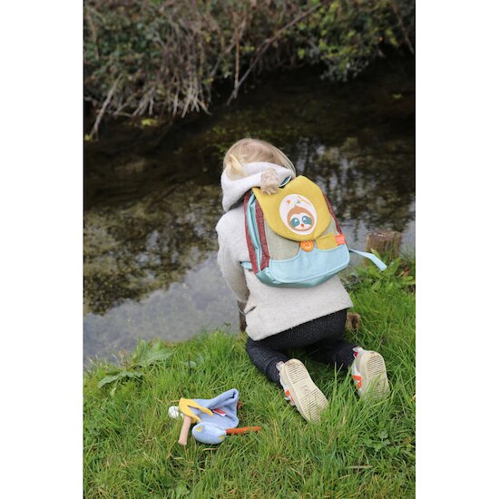 Sac à dos pour enfant Paresseux Châtaigne  de L'Oiseau Bateau