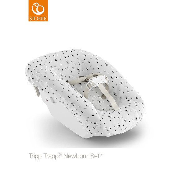 Tripp Trapp newborn set set textile reversible Mont Blanc  de Stokke®
