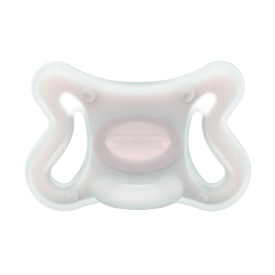 SUAVINEX Sucette tout silicone SX Pro Physiologique 6-18 mois (Blanc)