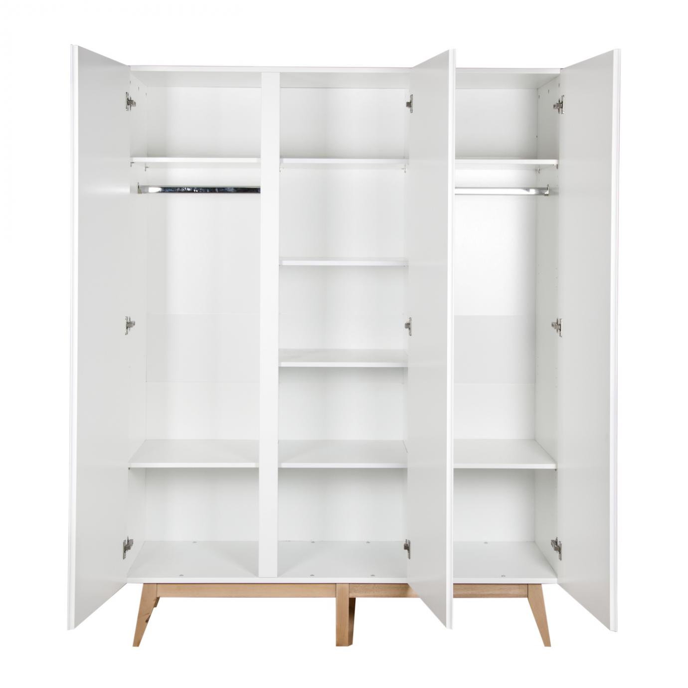 Trendy armoire 3 portes Blanc de Quax, Armoires 3 portes Aubert
