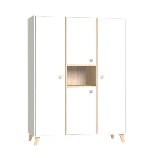 Colette Armoire deux portes Blanc  de Bisal