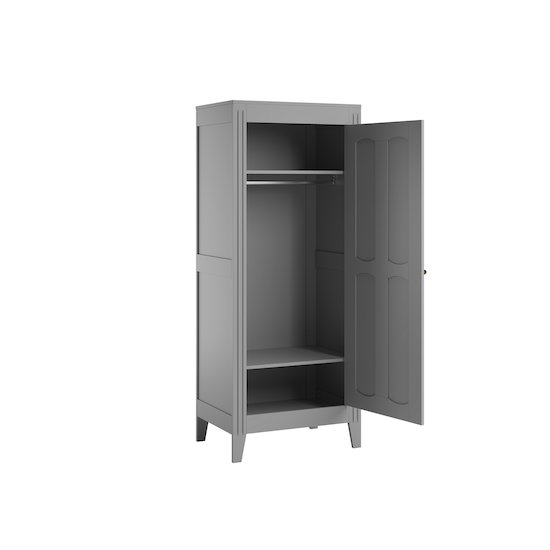 Armoire 1 Porte Milenne Gris clair  de Vox