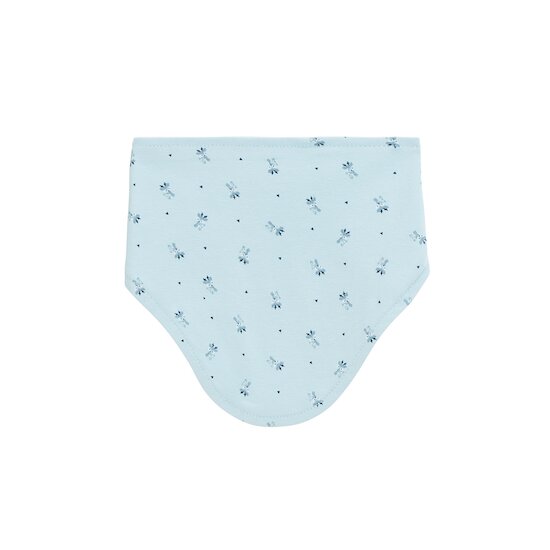 Petit Cocon Bavoir bandana Bleu Air 1-3 mois de P'tit bisou