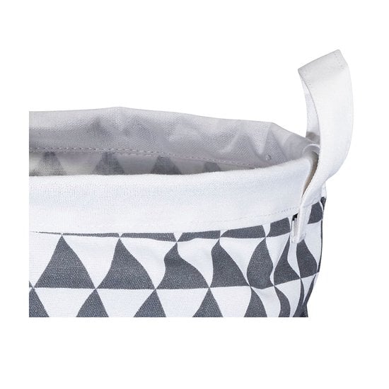 Babyfan panier de rangement  Blanc / Gris   de Sauthon Baby's Sweet Home Babyfan panier de rangement  Blanc / Gris   de Sauthon Baby's Sweet Home