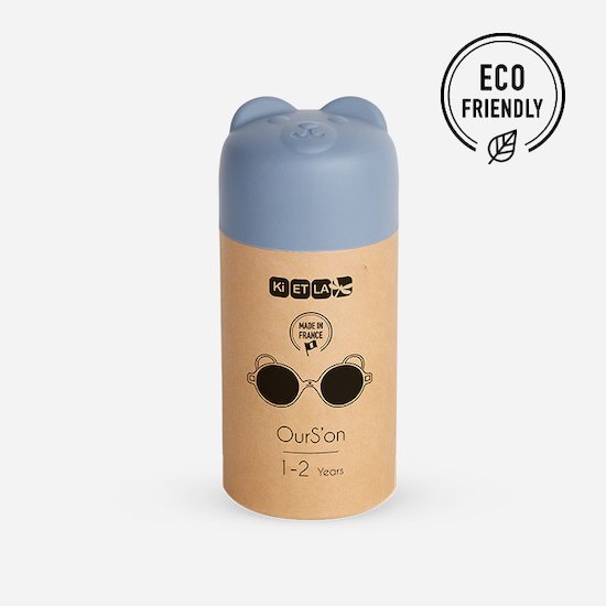 Lunettes de soleil Ourson Bleu Argenté  de Ki Et La