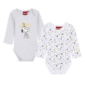 Lot de 2 bodies Disney Snoopy