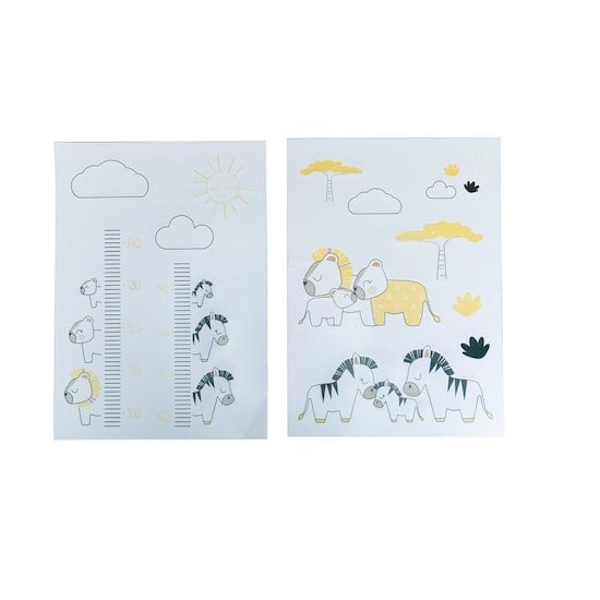 Pluche et Pompon stickers muraux   de Sauthon Baby Déco