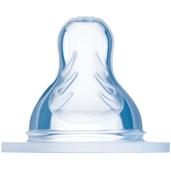 Philips Avent Tétine Naturelle Débit 4 +3M 2 Pièces