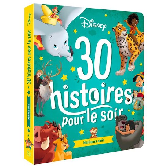 30 histoires pour le soir : meilleurs amis   de Hachette Jeunesse Disney