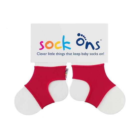 Guêtres Magiques Rouge 6-12 mois de Sock Ons