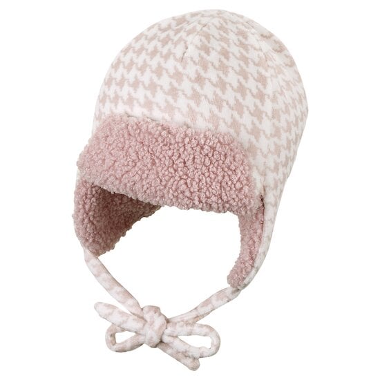 Bonnet péruvien bébé fille Pois rouges de Sterntaler, Bonnets Fille : Aubert