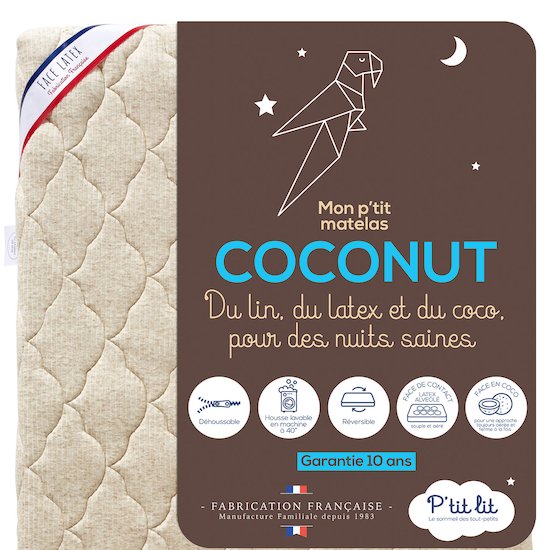 Mon Ptit matelas Coco Nut  60 x 120 cm de P'tit lit