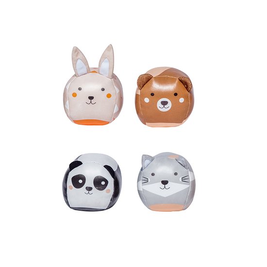 Les Dooballs - set de 4 balles doudous   de Little Big Friends