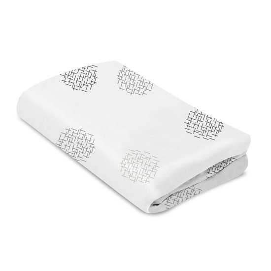 MamaRoo Sleep drap Blanc  de 4Moms